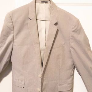 Men’s white Express blazer